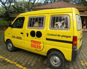 pest control van